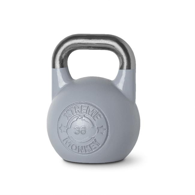 36kg Cool Grey Competition Kettlebell