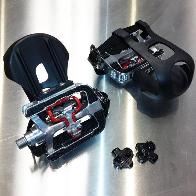 indoor cycling spd pedals Frequency Fitness SPD Upgrade Pedals for Indoor Spin Bike