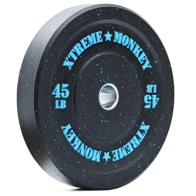 Xtreme Monkey 45lbs Crumb Rubber Bumper Plate N Gen Fitness