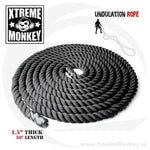 Undulation Rope : Gym Rope 50’ :  1.5” thick - N-Gen Fitness