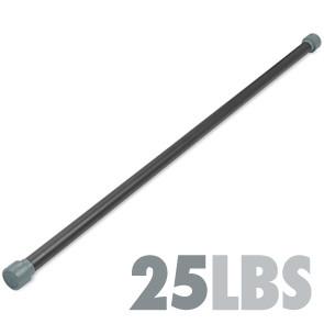 Barre Lestée Fitvids Weighted Exercise Bar - 25 Lbs, 48 Inch Solid