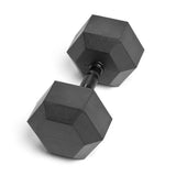 70lb Virgin Rubber Hex Dumbbell No Toxic Odor SDVR-70 - N-Gen Fitness