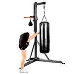 Commercial Heavy Bag Stand with Speed Bag Platform 522CBS - N-Gen Fitness