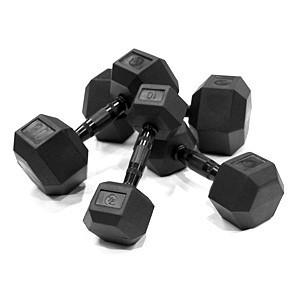 Virgin Hex Dumbbell Sets (5 lbs increments only) - N-Gen Fitness