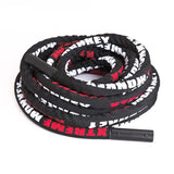 50’ Premium Undulation Rope w/Sleeve - 1.5” thick Gym Rope - N-Gen Fitness