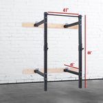 XM Folding Wall Mounted Rack - N-Gen Fitness